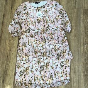 🌹Floral Pink Dress